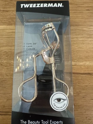 Tweezerman Curl 38° Lash Curler – Rose Gold Eyelash Curler for Almond Eyes - Image 1 of 3