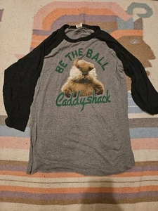 Homenaje Caddyshack "Be The Ball" - Camiseta Raglán - XL Rara - Imagen 1 de 7