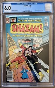 Shazam #28 (1977) CGC 6.0 Black Adam 1st since Golden Age Dwayne Johnson Movie 
