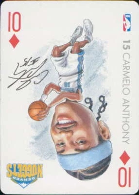 2004-05 All Pro Playing Cards #10 Carmelo Anthony Denver Nuggets - Image 1 of 2