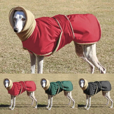 Fleece Windhundmantel Greyhound Whippet Hundemantel Pullover Hundejacke Weste - Bild 1 von 4