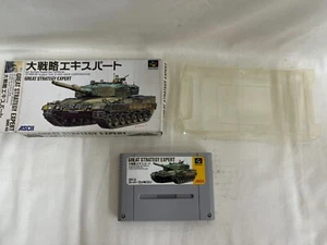 [g192] GREAT STRATEGY EXPERT Super Famicom Japan - Picture 1 of 9
