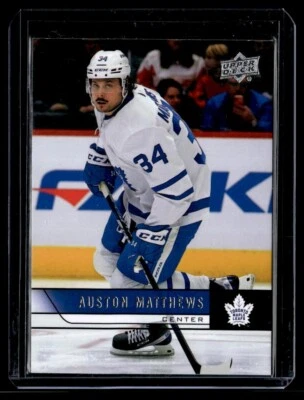 2021-22 Extended Series 2006-07 Upper Deck Retro Auston Matthews #T-67 - Image 1 of 2