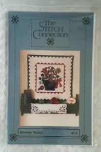 The Stitch Connection BLOOMING BASKET Quilt Pattern Item 128 28 Inch Square 1995 - Picture 1 of 4