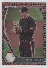 2021 Panini Prizm Draft Picks Snake Skin Prizm /25 Mason Miller #PDP97