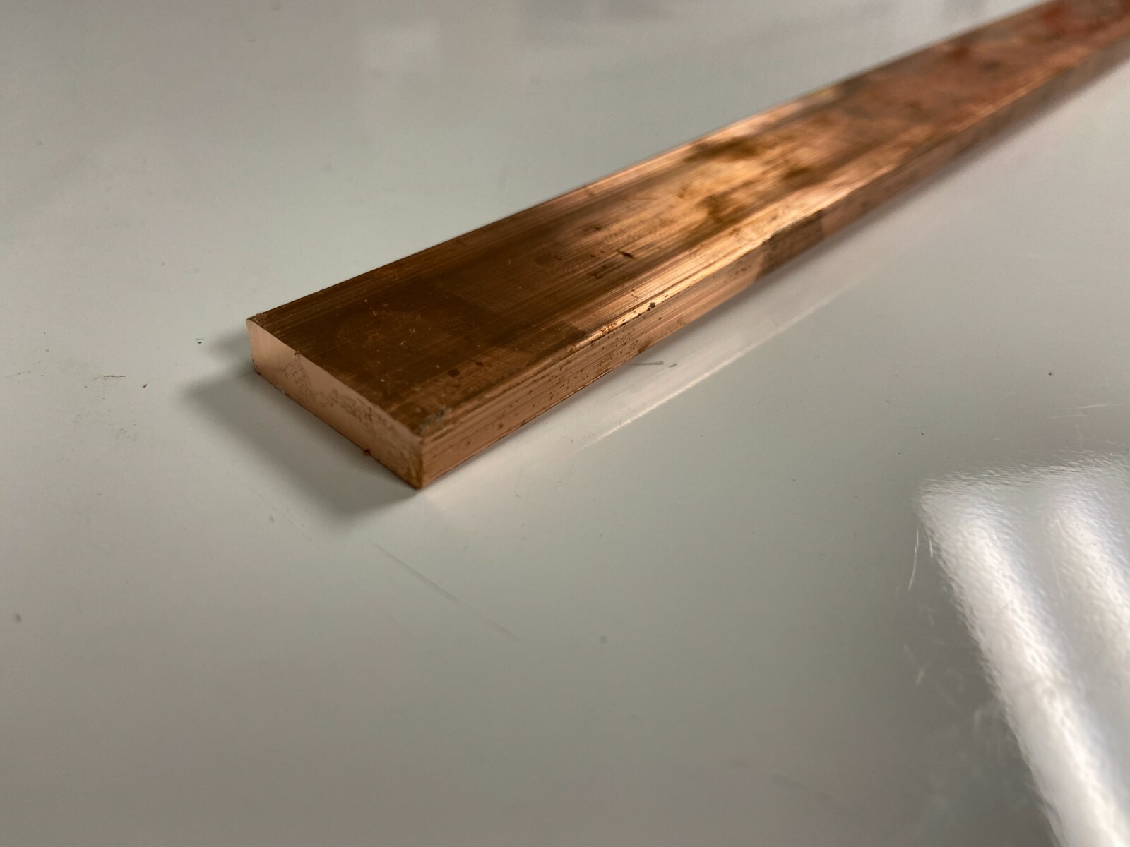 110 Copper Flat Bar 1/4" x 1" x 36"Long >.250" x 1" Copper Bar eBay