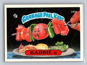 Topps Garbage Pail Kids #245b Barbie Q. EX+ - Picture 1 of 2