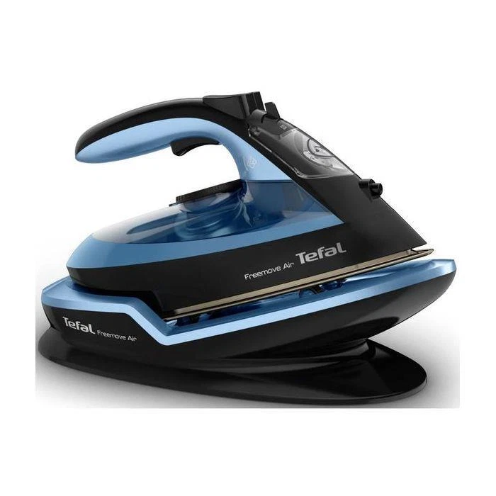Tefal FV6551G0  Freemove Air 2400W 0.25L Cordless Steam Iron Black/Blue - Image 1 of 4