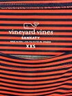 Women’s Vineyard Vines XXS Striped Sankaty Deep Bay/Cuckoo $85 Red Navy Striped
