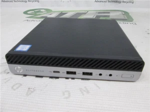 HP EliteDesk 800 G3 DM i5-6500T 2.5GHz 16GB RAM No HDD Windows 10 Pro COA - Afbeelding 1 van 6
