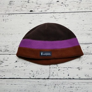 Cotopaxi Polar Gorro Gorra Unisex Talla Única Marrón Púrpura Invierno Medias - Imagen 1 de 7