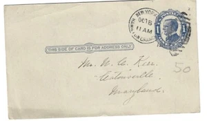U.S. POSTAL CARD #UX22 FINE TO VERY FINE - Picture 1 of 1