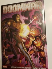 Doomwar Oversized Hardcover HC Black Panther X-Men Fantastic Four sealed new 1-6