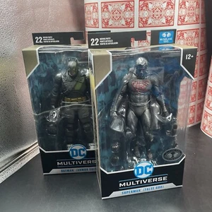 Mcfarlane DC Multiverse SUPERMAN y Batman Platinum Chase Dawn Of Justice NUEVO - Imagen 1 de 12