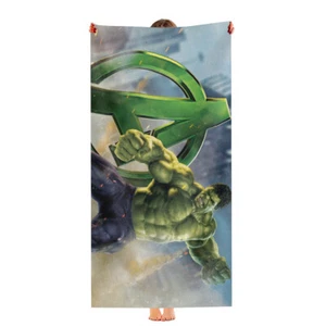 Toalla de playa Hulk 30"x60" secado rápido microfibra regalo para niñas niños - Imagen 1 de 12
