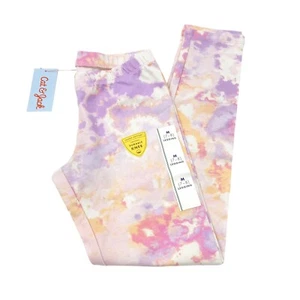 Cat & Jack Girls Size M 7/8 Pull-On Legging Warm Tie Dye - Picture 1 of 9