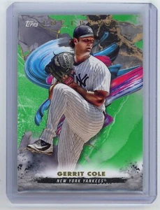 2023 Topps Inception GERRIT COLE Verde #12 Yankees - Foto 1 di 2