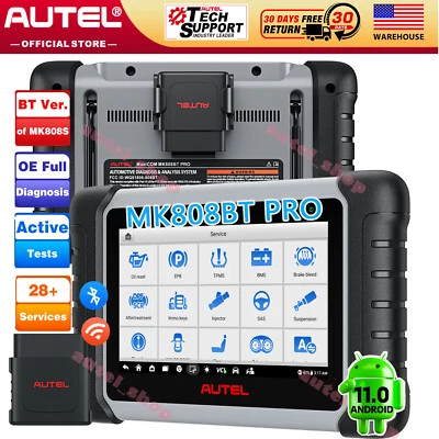 2025 Autel MaxiCOM MK808BT PRO Bidirectional Car Diagnostic Scanner Tool  - Image 1 of 4