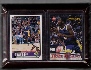 Kobe Bryant - Los Angeles Lakers 2 card plaque USED - Picture 1 of 2