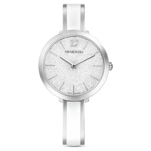New Swarovski Crystalline Delight Silver and White Watch - Picture 1 of 12