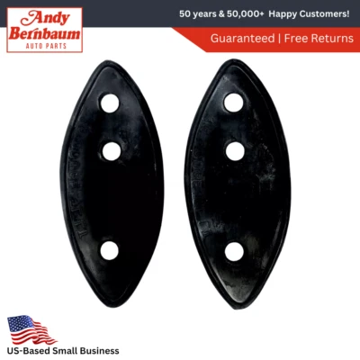 For 1936 Dodge D-2 Sedan Rear Right Left  Tail Lamp Light Pads Rubber Pair - Image 1 of 4