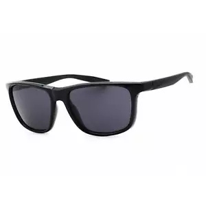 Nike Men's Sunglasses Black Full Rim Rectangular Frame FLIP ASCENT DJ9930 010 - Picture 1 of 2