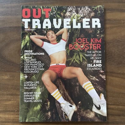 JOEL KIM BOOSTER - FIRE ISLAND ESCAPADES Summer 2022 OUT TRAVELER Magazine Foto 1 de 4