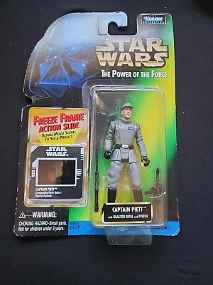 Star Wars Poder de la Fuerza Capitán Piett Figura Freeze Frame 1997 Kenner NUEVO Foto 1 de 4