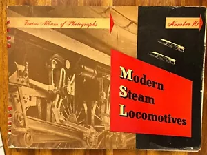 Modern Steam Locomotives Book Trains Album of Photographs Kalmbach 1945 #10 - Picture 1 of 6