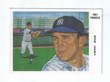 1993-94 Z Silk Cachets Covers Postcards Lithos 1961 Yankees Bob Cerv