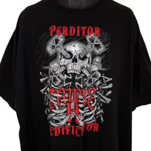 Camiseta Triple H Para Hombre Talla 4XL Negra WWE Lucha Destructor Creador Calavera - Imagen 1 de 8
