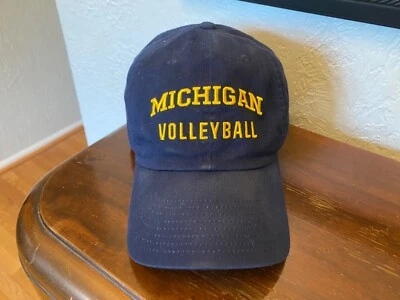 Nike Heritage 86 Michigan Wolverines Hat Volleyball Mascot Cap OSFM Adult - Image 1 of 4