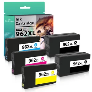 Reman 962XL Black Color for HP Officejet Pro 9010 9015 9018 9020 9025 9016 lot - Picture 1 of 8