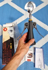 Alessi A di Alessi AAM01B Anna G. Design Corkscrew Chrome Zamak + Manual ***New - Picture 1 of 14