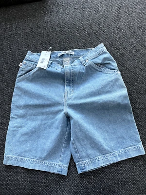 Новый с Ярлыками Tommy Hilfiger девочка светло-синий джинсовые шорты размер 16 - Изображение 1 из 3