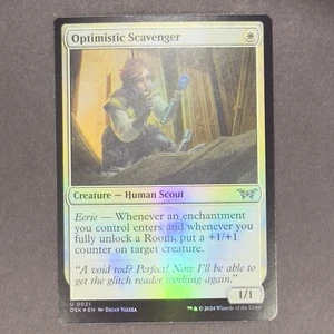 Optimistic Scavenger (0021) Duskmourn: House of Horror Foil - Picture 1 of 2