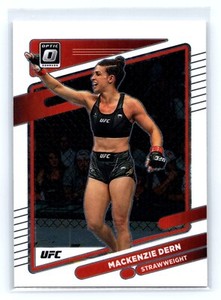 2022 Panini Donruss Optic Inaugural Set UFC #21 Mackenzie Dern Strawweight