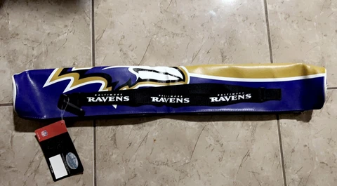 Baltimore Ravens Siskiyou Sports Insulated Can Shaft Cooler.  Holds 6 cans Cover