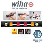 Wiha 42074 Electrician’s Spirit Level Ruler 40cm Easy to mark back boxes Free P&