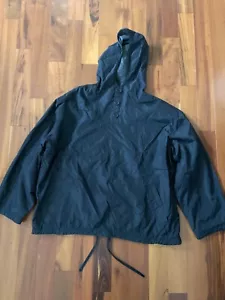 Armani Exchange Anorak Jacket Drawstring Button Pullover Large Vintage - Picture 1 of 5