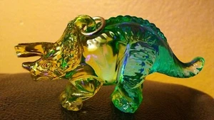 VINTAGE PLASTIK TRICERATOPS ANHÄNGER - DINOSAURIER - JURASSIC PARK - Bild 1 von 4