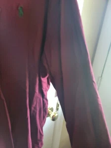 Polo Ralph Lauren camicia manica lunga bordeaux marrone taglia XL - Foto 1 di 4