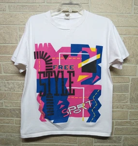 Camiseta Gráfica Colorida Vintage Años 80 90 100% Algodón Unisex Talla Única L XL - Imagen 1 de 6