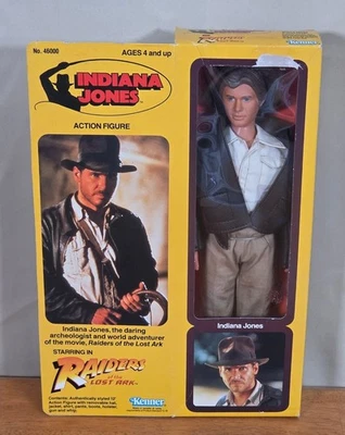 Nueva figura de acción sellada Raiders of Lost Ark Indiana Jones muñeca Kenner de 12" Foto 1 de 4