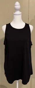 LOFT Super Soft Cotton Modal Sleeveless Tank in Black Size XL - EUC! - Picture 1 of 4