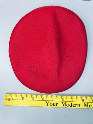 Sombrero Boina Kangol Gorra Plana Kangol Rojo Talla Grande Unisex Estilo Vintage Transpirable Foto 1 de 4