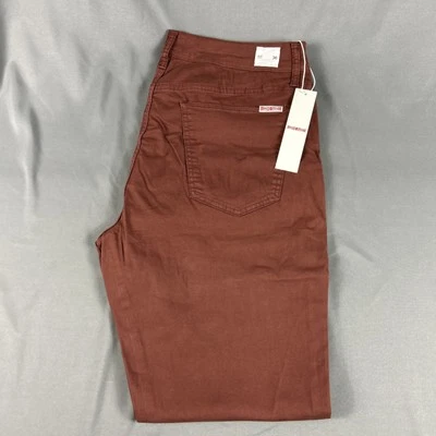 Hudson Pants Ace Skinny Tapered 36 x 32 Embargo Rust Red NWT MSRP $215 - Image 1 of 4