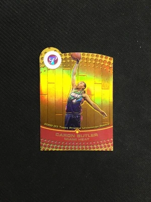 2002-03 Topps Pristine #79 Caron Butler Refractors Gold/99 Miami Heat Foto 1 de 2