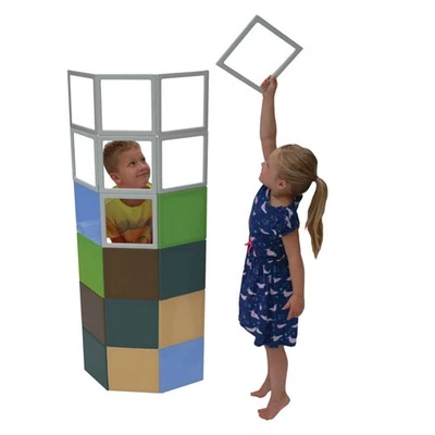 Panelcraft Earth Solids Magnetic Building Set  - Set of 19 - Image 1 of 3