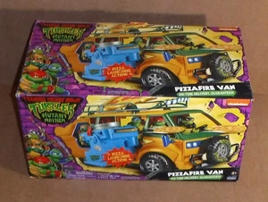 Teenage Mutant Ninja Turtles Mutant Mayhem Pizza Fire Van NEU - Bild 1 von 3